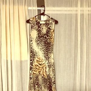 Janine London leopard dress